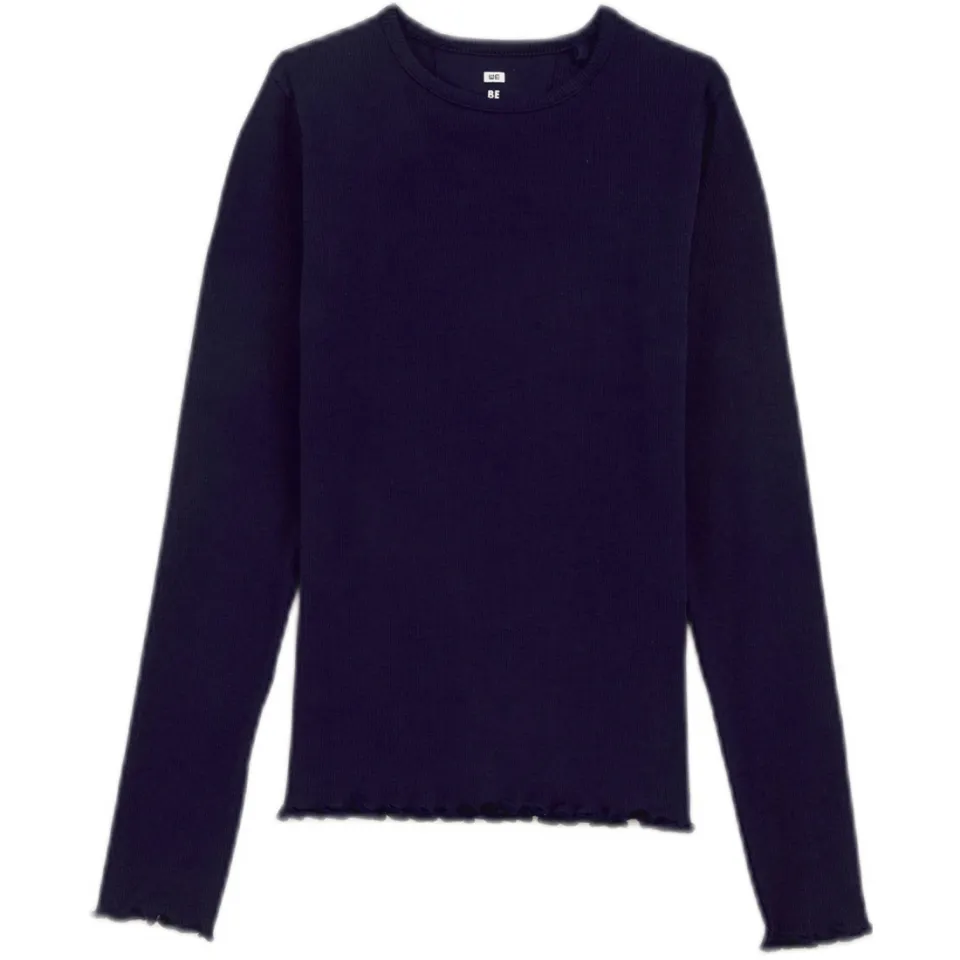 WE Fashion longsleeve marineblauw, foto 2