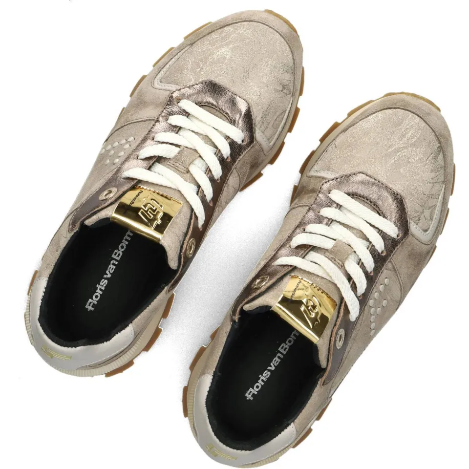 Floris Van Bommel Blokki 05.06 sneaker taupe, foto 5