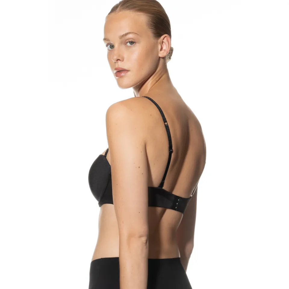 Mey Joan strapless T-shirt-bh met beugel zwart, foto 3