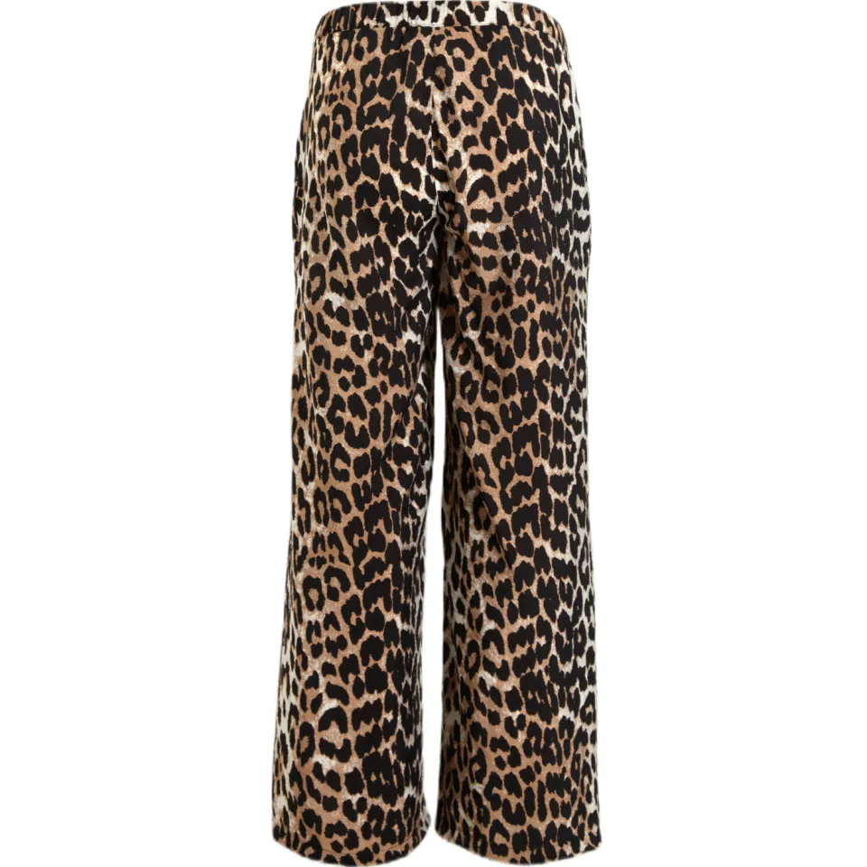 Vero Moda VMMJOSIE wide leg zwangerschapsbroek bruin, foto 2