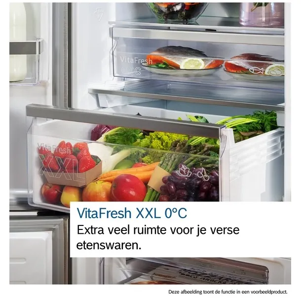 Bosch KGN36VXCT koel-vriescombinatie zwart, foto 2