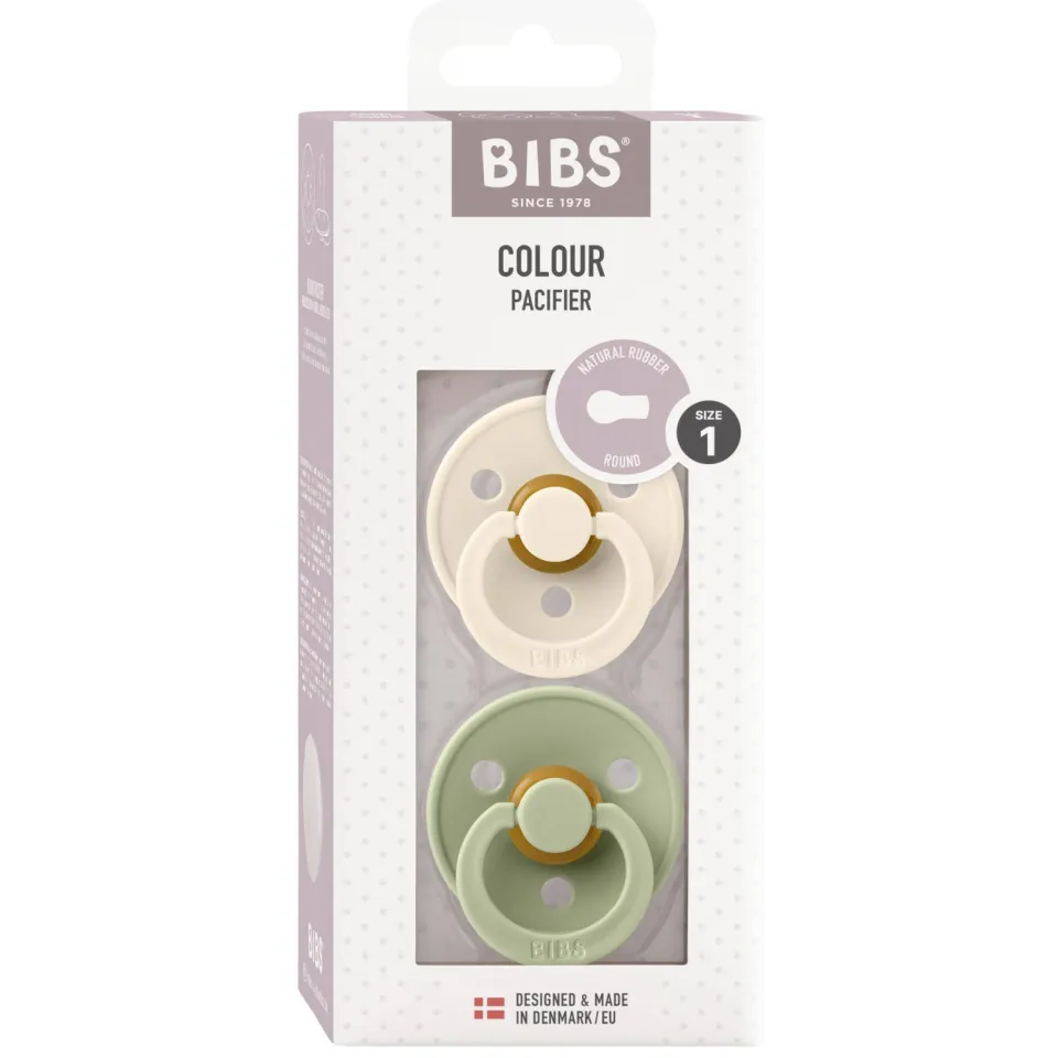 Bibs Colour fopspeen Ivory/Sage, foto 3