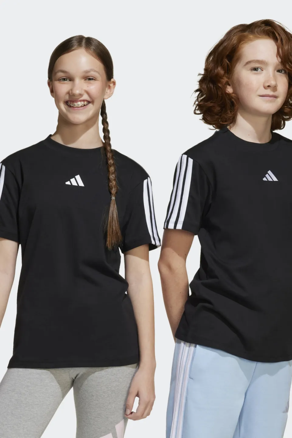 Adidas 3-Stripes t-shirt zwart, foto 4
