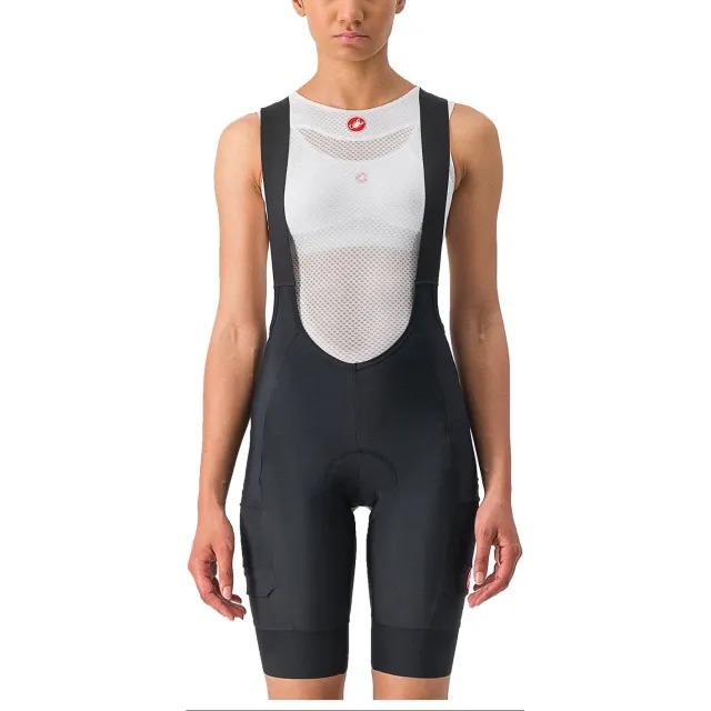 Castelli Dames koersbroek Cargo Unlimited Zwart