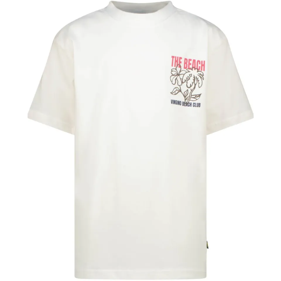 Vingino t-shirt met backprint wit, foto 2