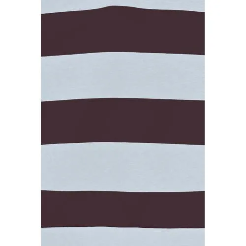 KIDS ONLY GIRL gestreepte sweater - lichtblauw/aubergine, foto 4