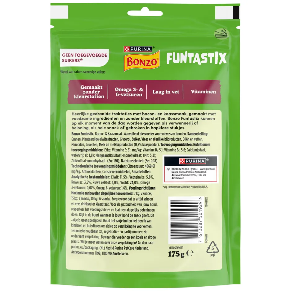 Bonzo Hondensnack Funstastix 100 gr, foto 2