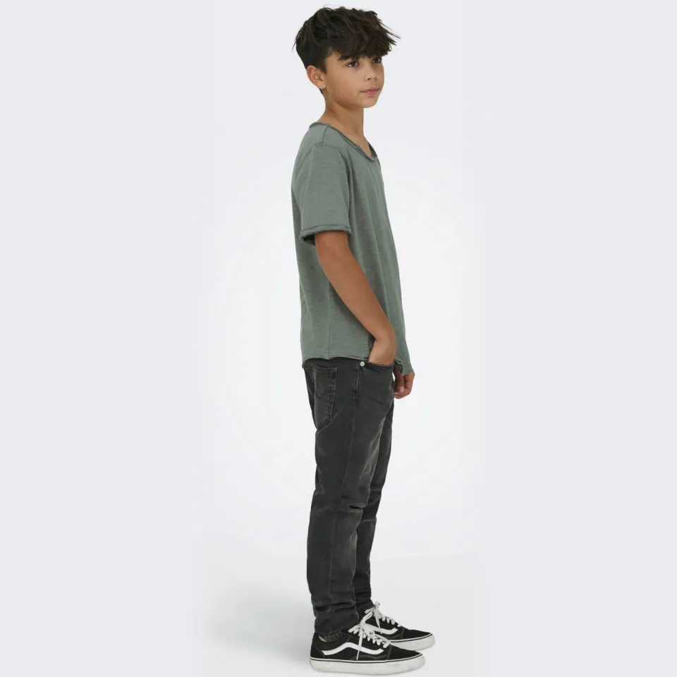 Only & Sons Junior T-shirt donkergrijs, foto 6