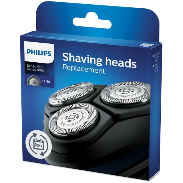 Philips SH30/50 vervangende scheerhoofden zwart, foto 2