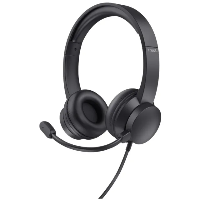 Trust Ayda pc-headset 3.5mm zwart