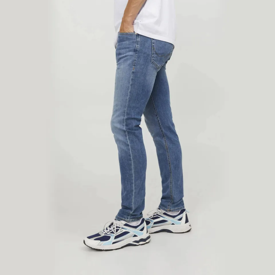 Jack & Jones slim fit jeans - blauw denim, foto 4