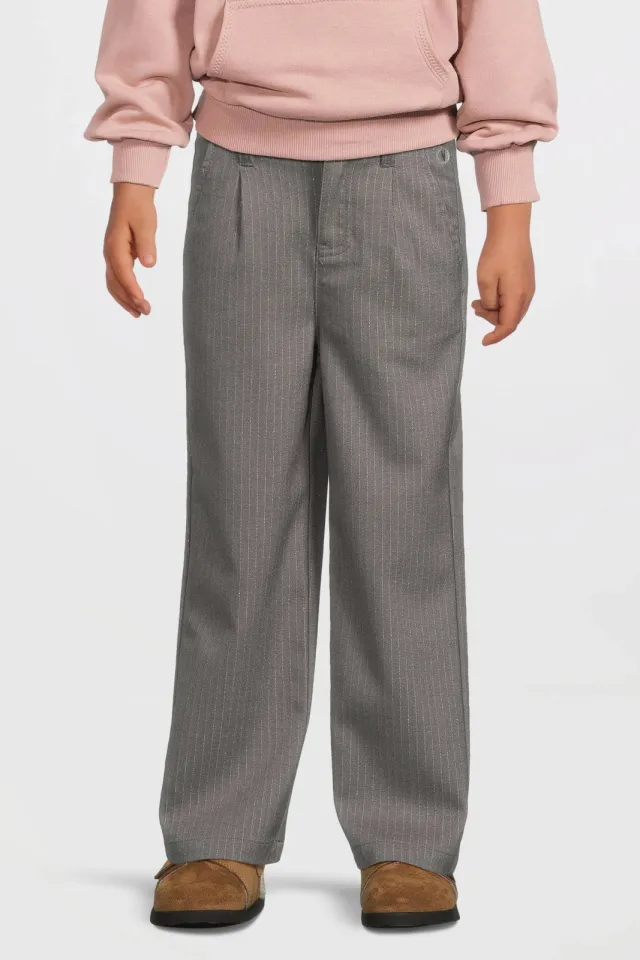 LEVV regular pantalon grijs, foto 5