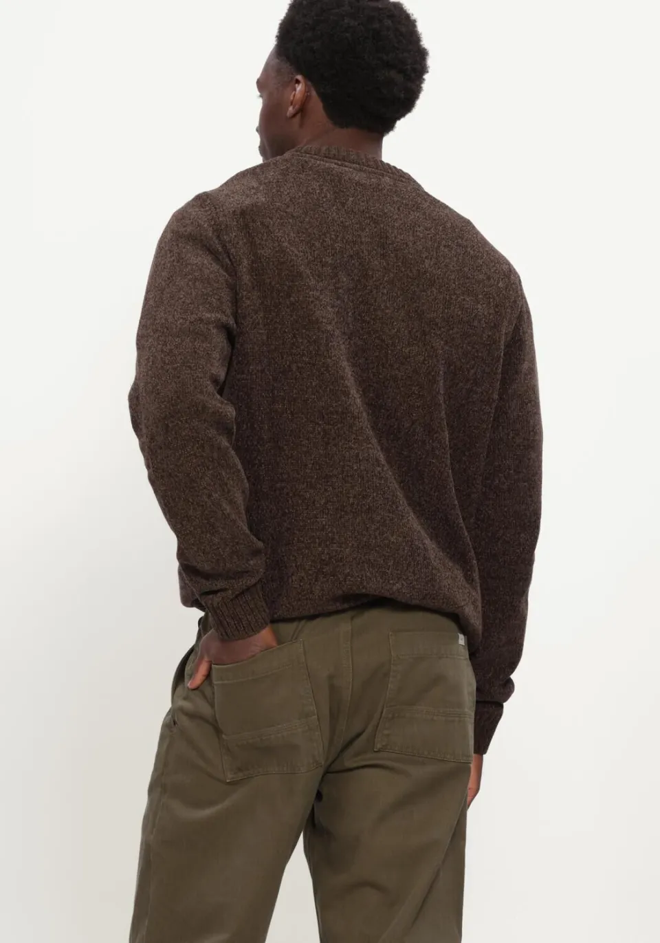 Anerkjendt Heren Truien & Vesten Aksune Chenille Knit - Bruin, foto 3