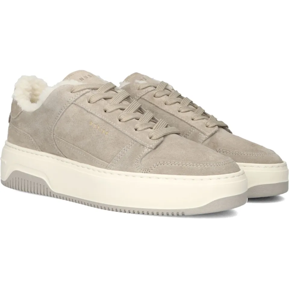 Nubikk Sneakers Basket Teddy Grijs, foto 3