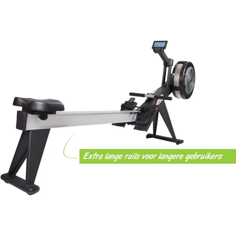 Virtufit Ultimate Pro 2i roeitrainer zwart/zilver, foto 5