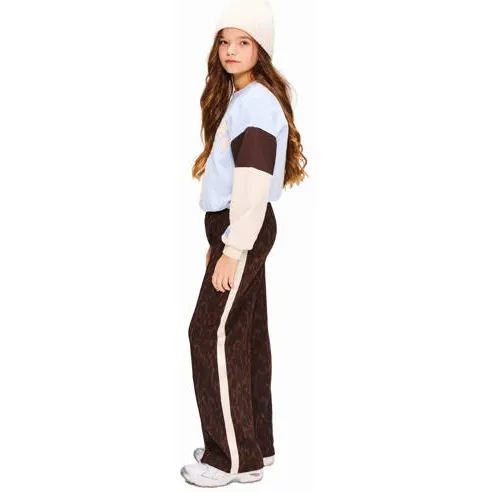 Retour Jeans oversized sweater met tekst - lichtblauw, foto 3