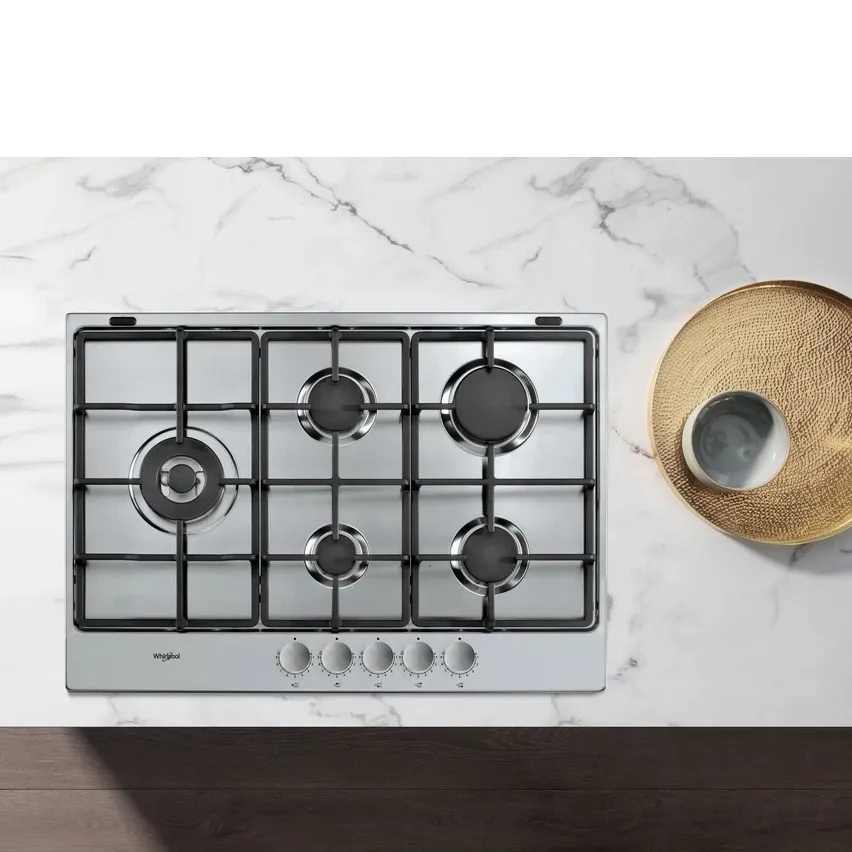 Whirlpool TGML 761 IX NL gaskookplaat RVS, foto 2