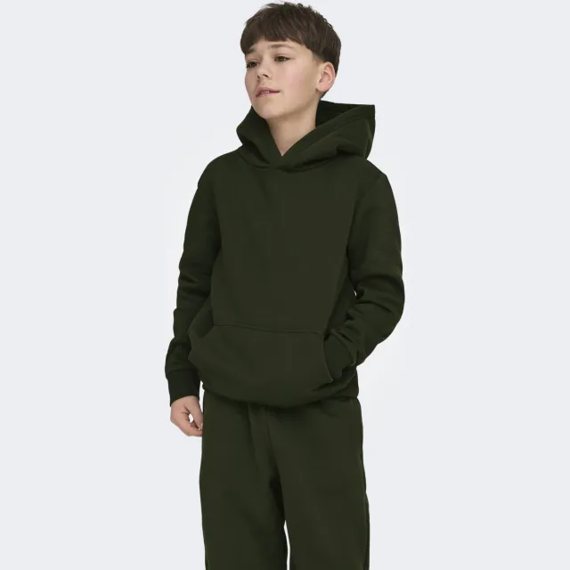Only & Sons JUNIOR hoodie donkergroen