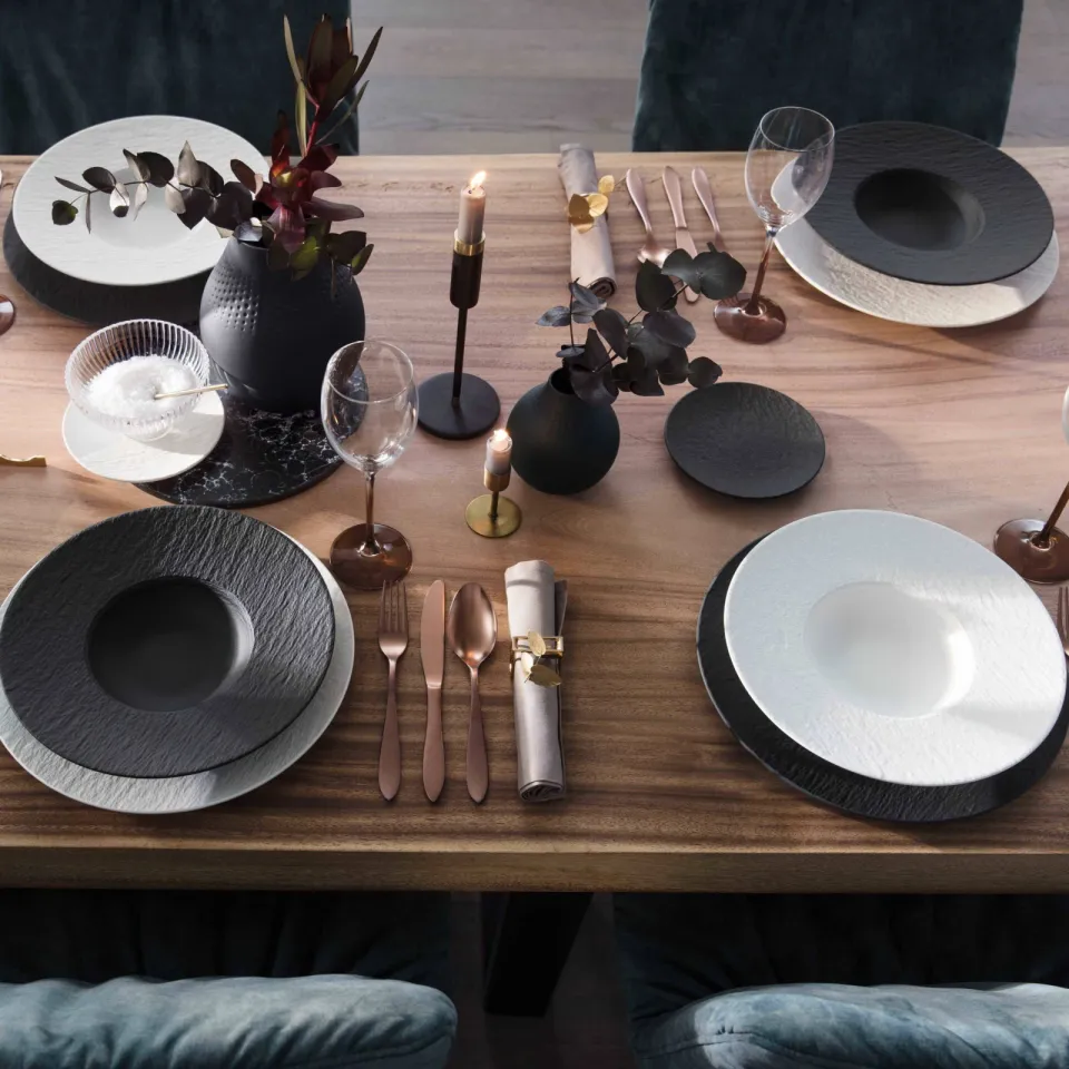 Villeroy & Boch Manufacture Rock pastabord zwart, foto 4