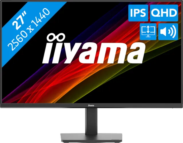 Iiyama ProLite XB2793QSU-B1 monitor zwart