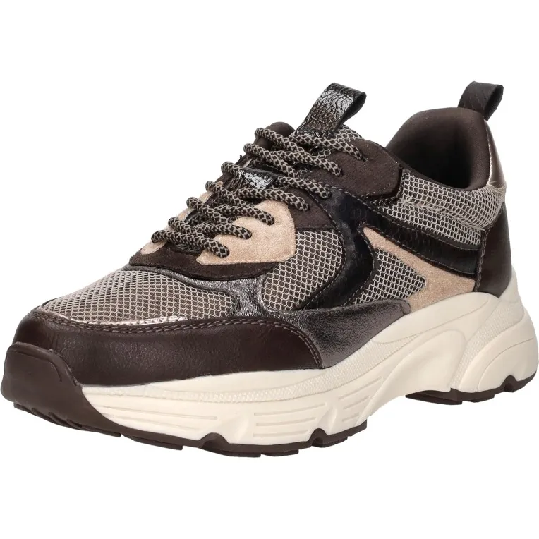 Sub55 lage sneakers donkerbruin, foto 3