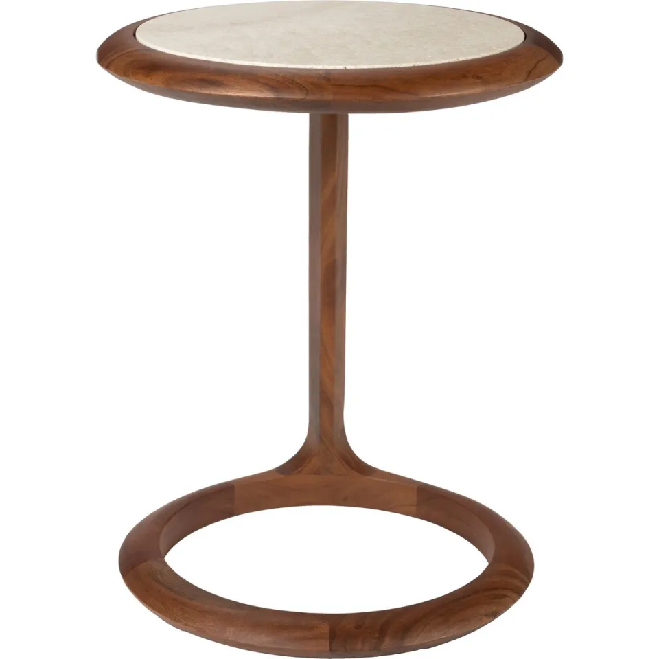 Zuiver Doppio bijzettafel bruin, foto 2