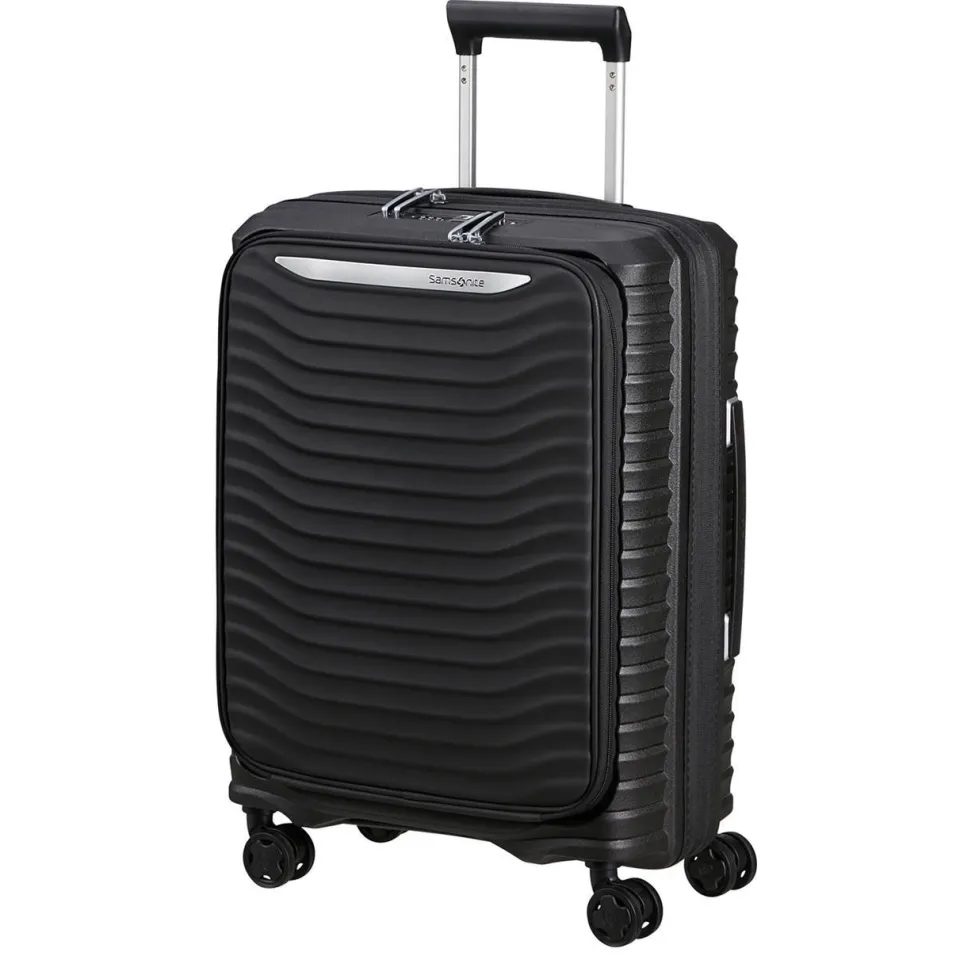 Samsonite Upscape Spinner 55 cm handbagagekoffer zwart, foto 6