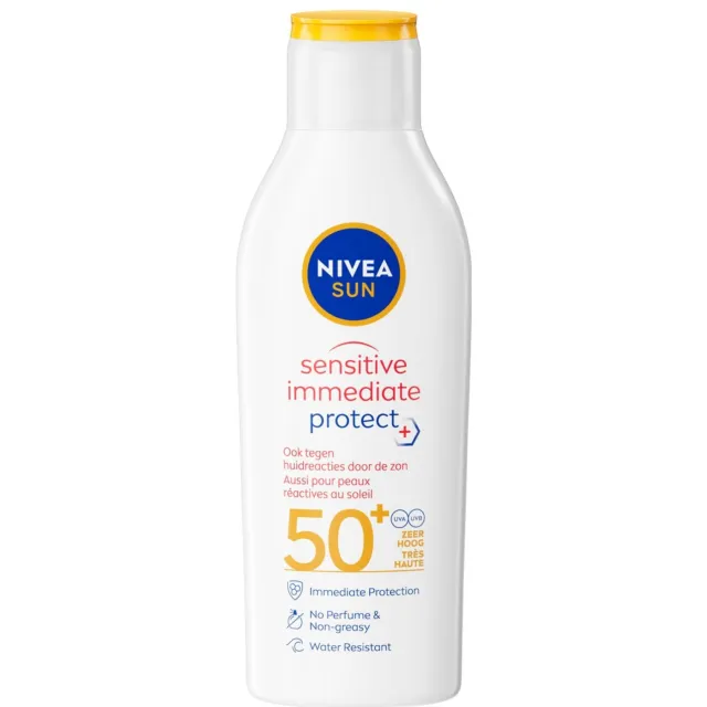 Nivea Sun Sensitive Immediate Protect zonnemelk SPF50+