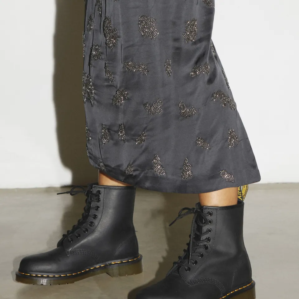 Dr. Martens 1460 leren veterboots black greasy, foto 6