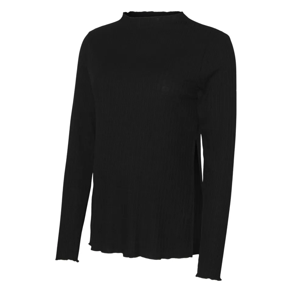 Mamalicious zwangerschaps longsleeve zwart, foto 2