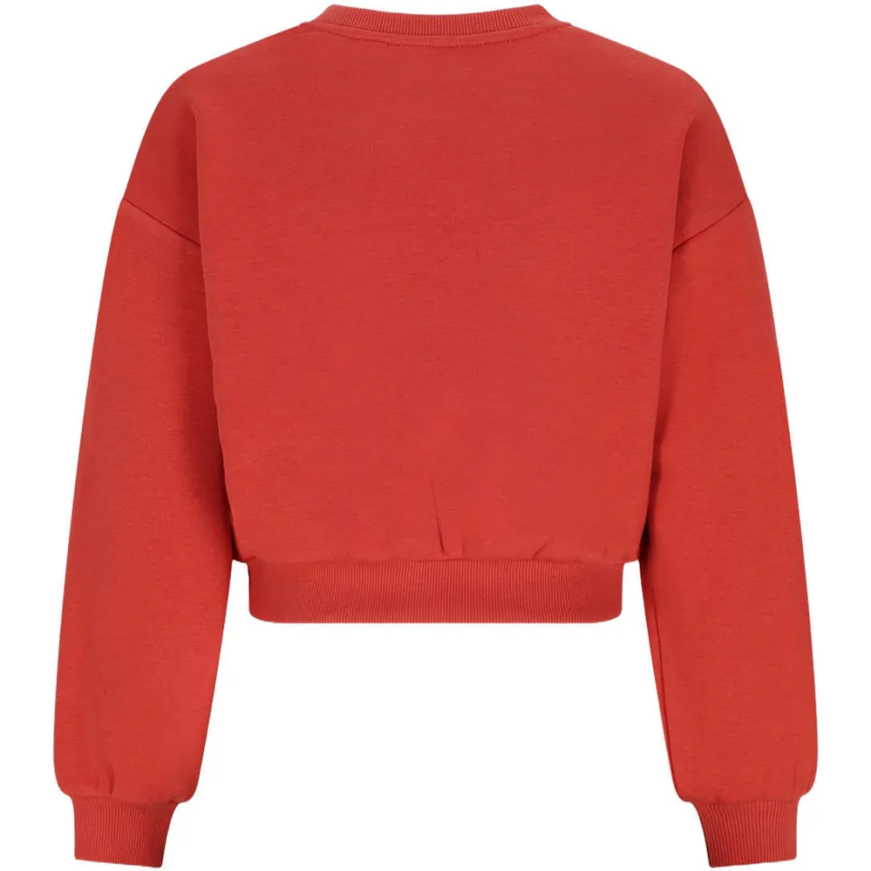 NoBell’ sweater met print - koraalrood, foto 4