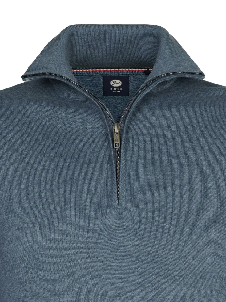 Petrol Industries regular fit gebreide trui - blauw, foto 5