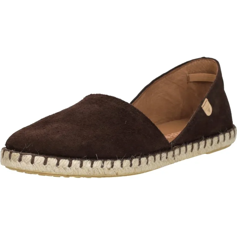 Verbenas Carmen espadrille donkerbruin, foto 4