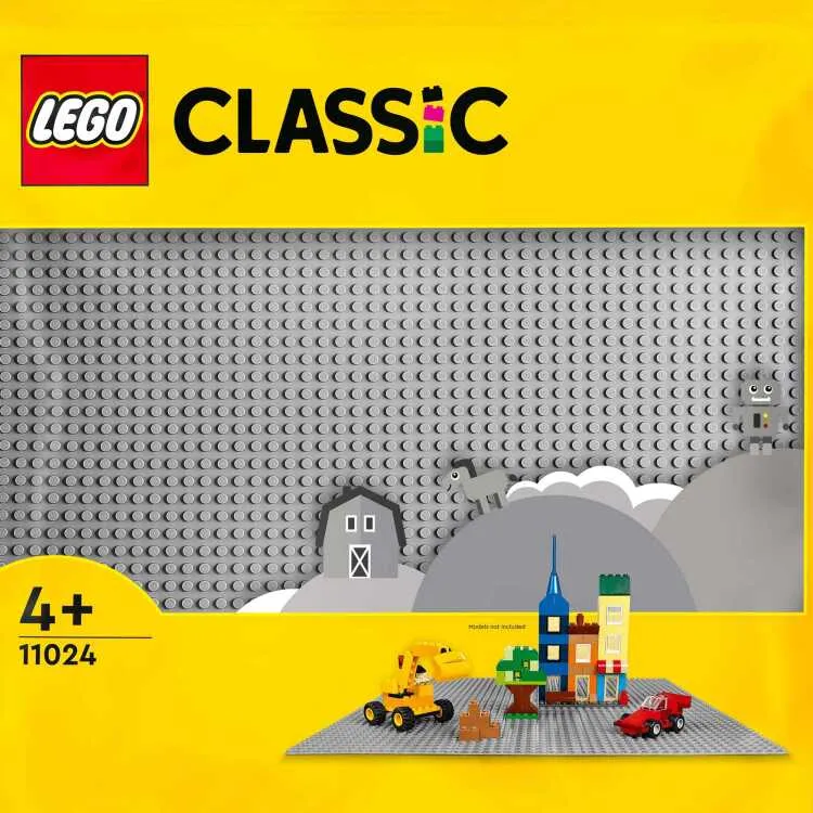Lego Classic Grijze bouwplaat 11024, foto 2
