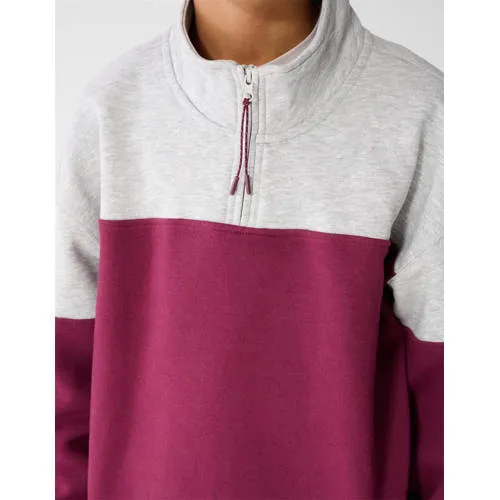 Shoeby sweater - donkerpaars, foto 3