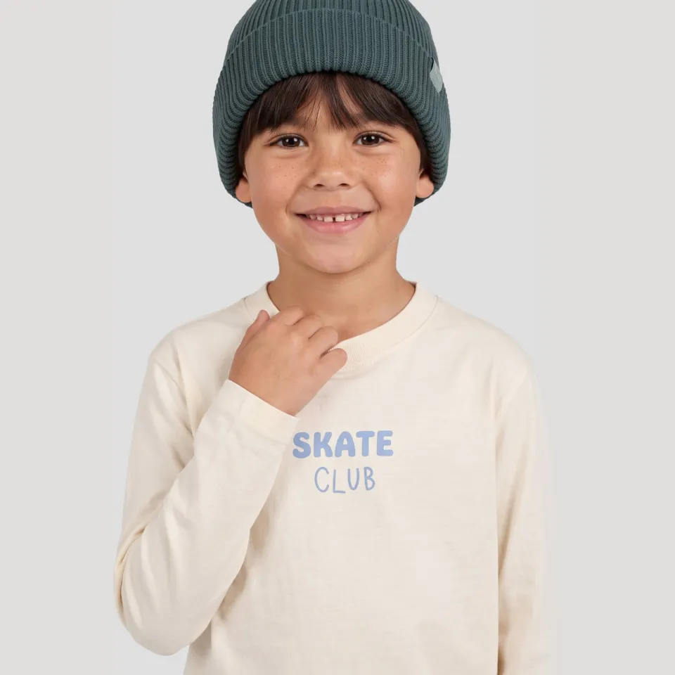 Orange Stars longsleeve met backprint en print ecru, foto 5