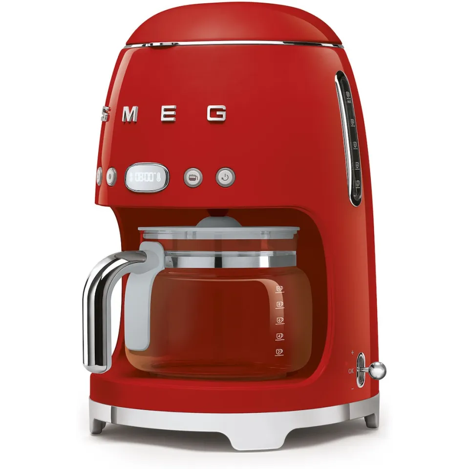 Smeg DCF02RDEU koffiezetapparaat rood, foto 2