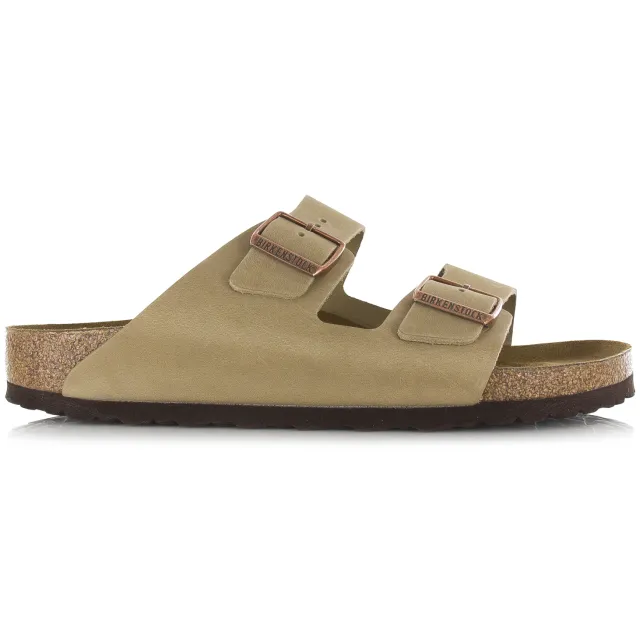 Birkenstock Arizona Oiled leather Taba Nubuck Unisex bruin, foto 2