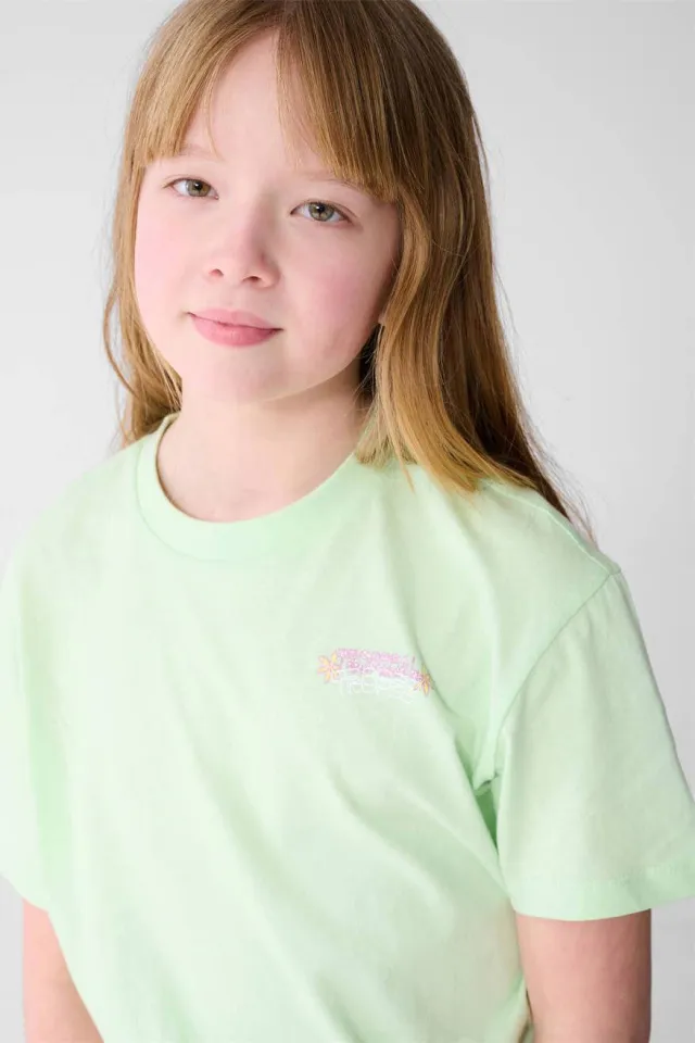 Shoeby T-shirt met backprint groen, foto 6