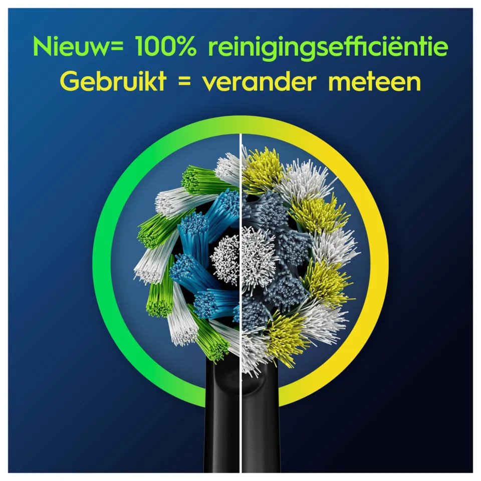 Oral-B Pro Cross Action opzetborstels - zwart - 10 stuks, foto 5