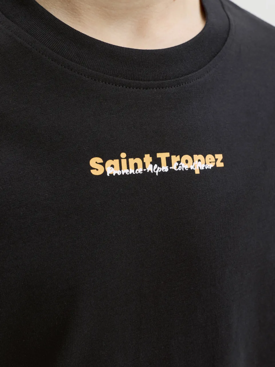Jack & Jones Junior oversized T-shirt met backprint zwart, foto 8