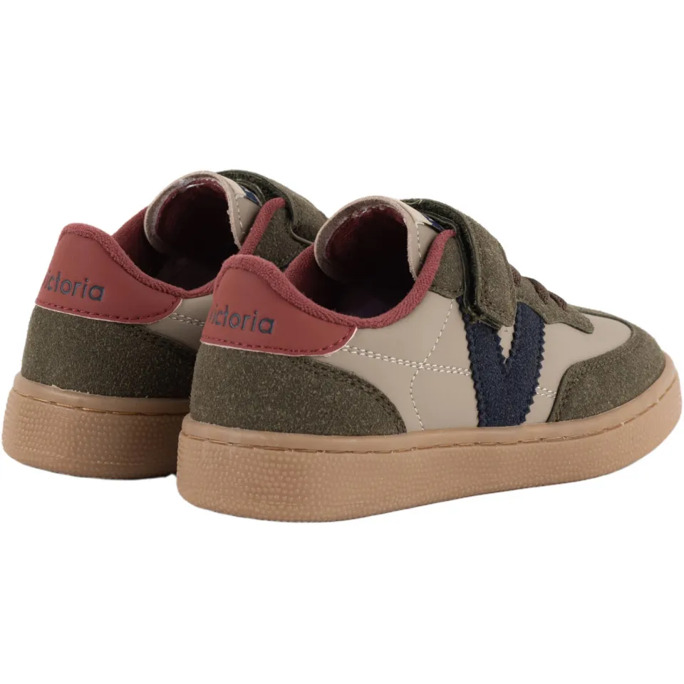 Victoria Oslo sneakers kaki/beige, foto 4