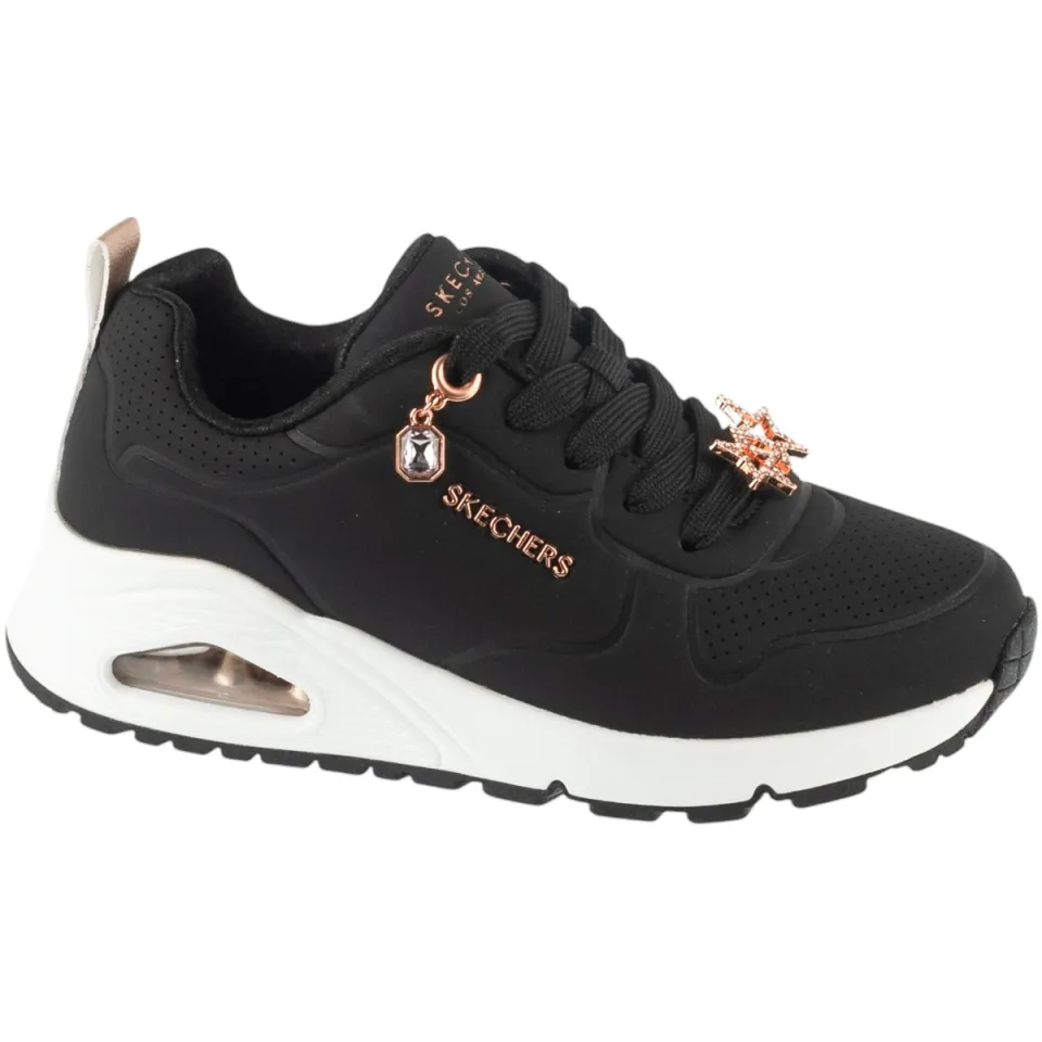 Skechers Uno Gen 1 Trendy Jewels Sneakers Meisjes Zwart, foto 2