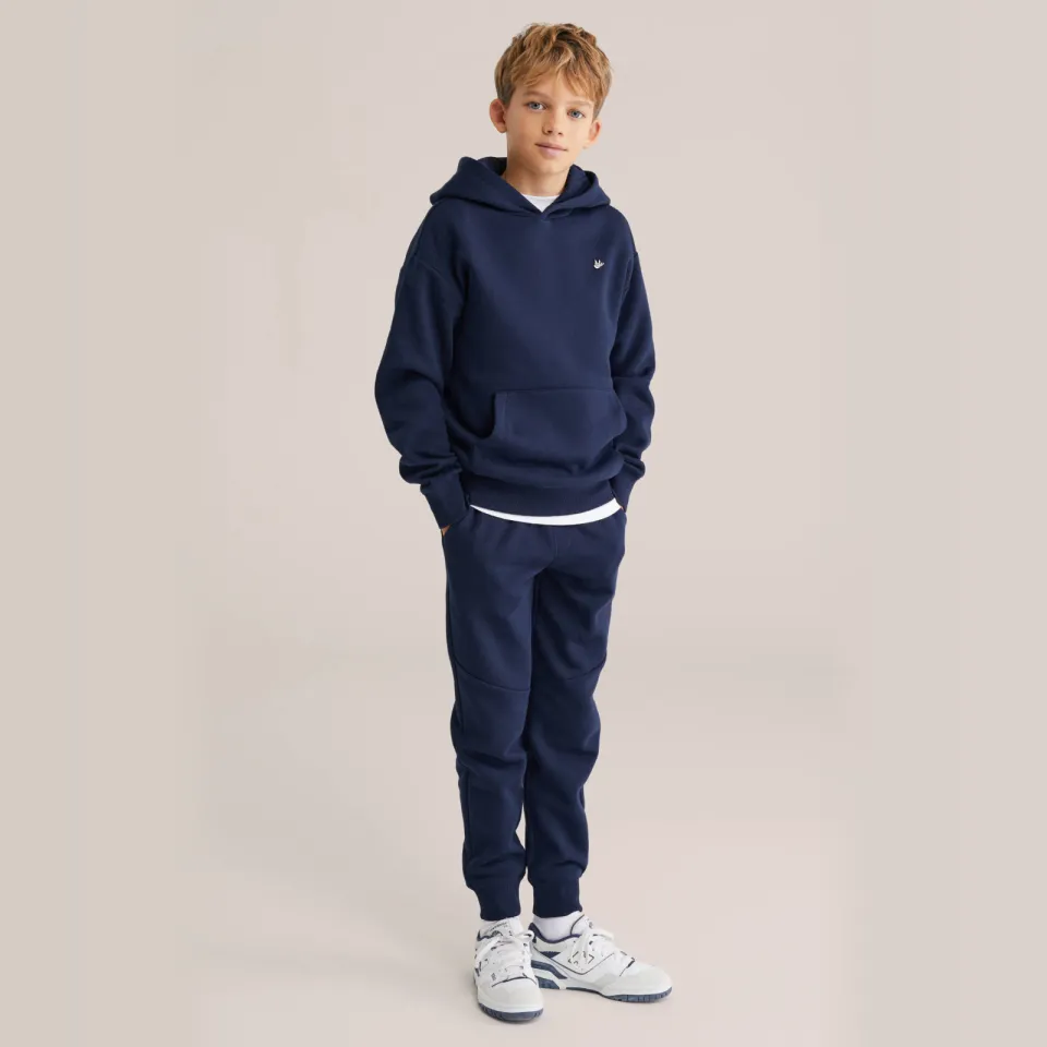 WE Fashion regular joggingbroek donkerblauw