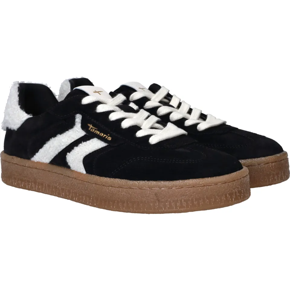 Tamaris lage sneakers zwart, foto 4