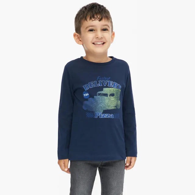 S.Oliver longsleeve donkerblauw