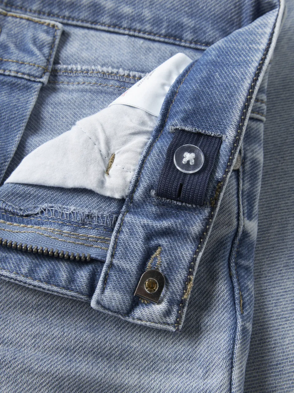 NAME IT KIDS slim regular waist slim fit jeans light blue denim, foto 5
