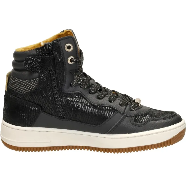 Cruyff Campo High hoge sneaker zwart