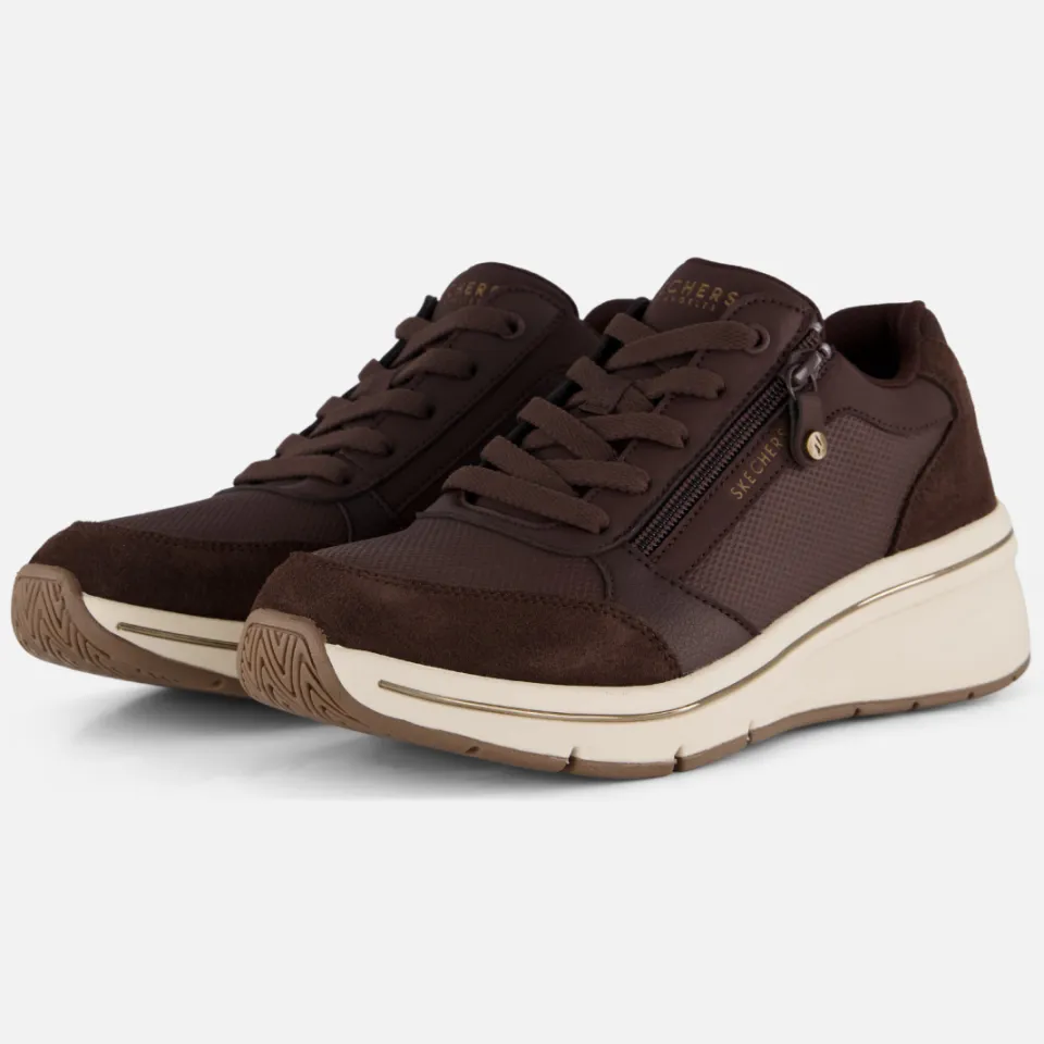 Skechers Billion Flex - Luxe Up Sneakers bruin, foto 2
