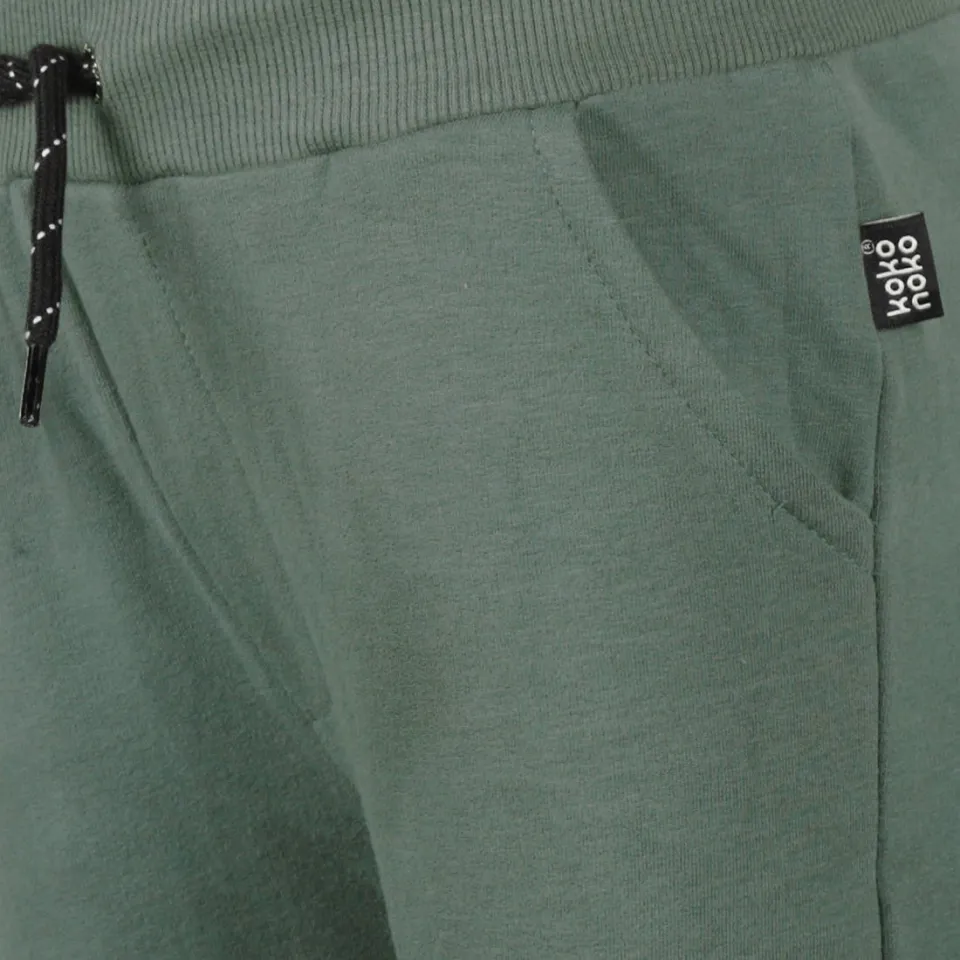 Koko Noko regular cargo broek donkergroen, foto 8